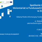Spotkanie informacyjne „Wolontariat w Funduszach Europejskich”